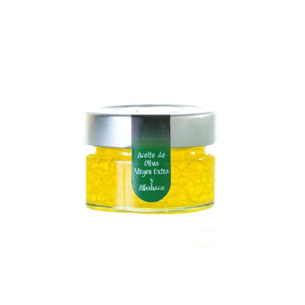 Clearance Esencia Andalusí Perlas de Aceite de Oliva con Albahaca 50 g