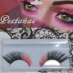 Pestañas Postizas Multicolor Brillo