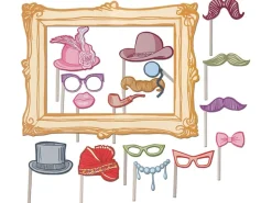 Photo Party. Mascaras