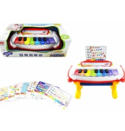 Piano Musical Infantil Toca y Aprende