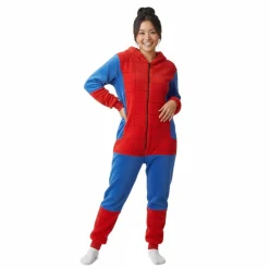 Best Kebedo Moda Pijama Mono Enterizo de Superhéroe Araña Adulto