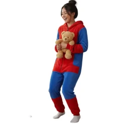 Best Kebedo Moda Pijama Mono Enterizo de Superhéroe Araña Adulto