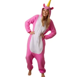 New Kebedo Moda Pijama Mono Enterizo Unicornio Rosa Mujer