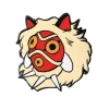 Best Patricia Pedroso Pin de Enamel (metal) de la Máscara de Mononoke