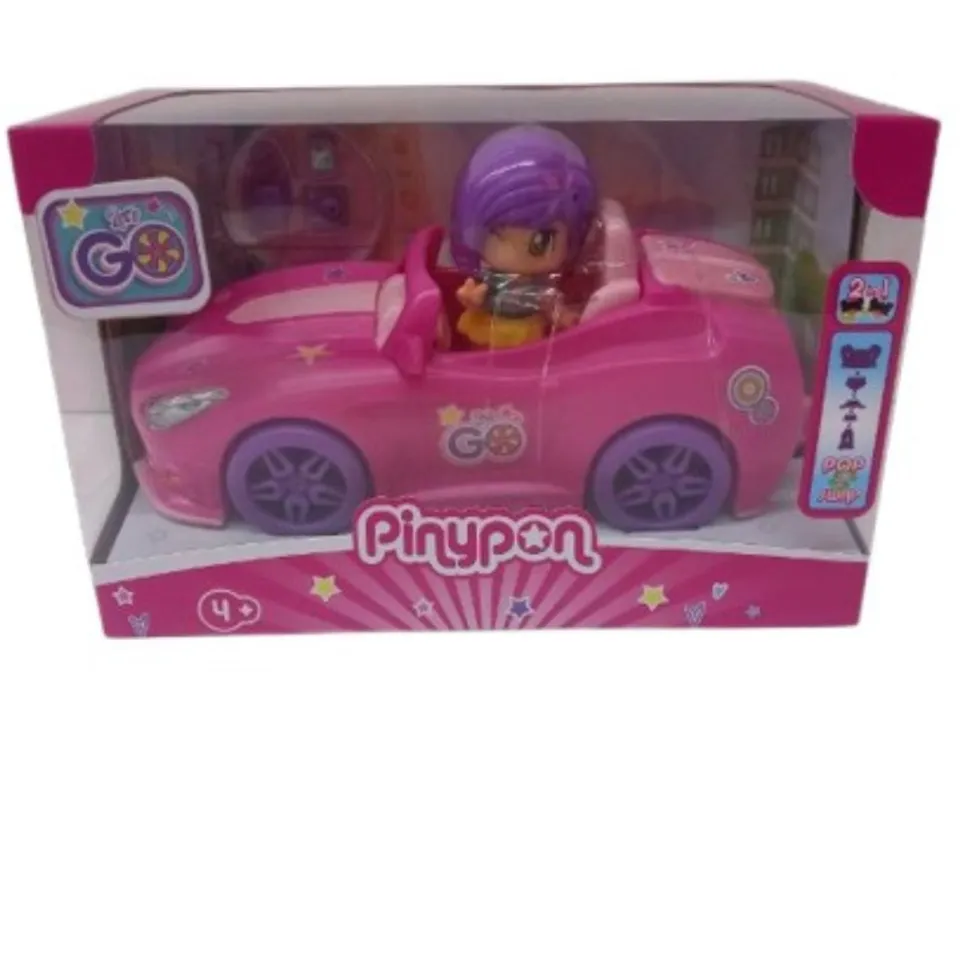 Pin y Pon Coche Rosa