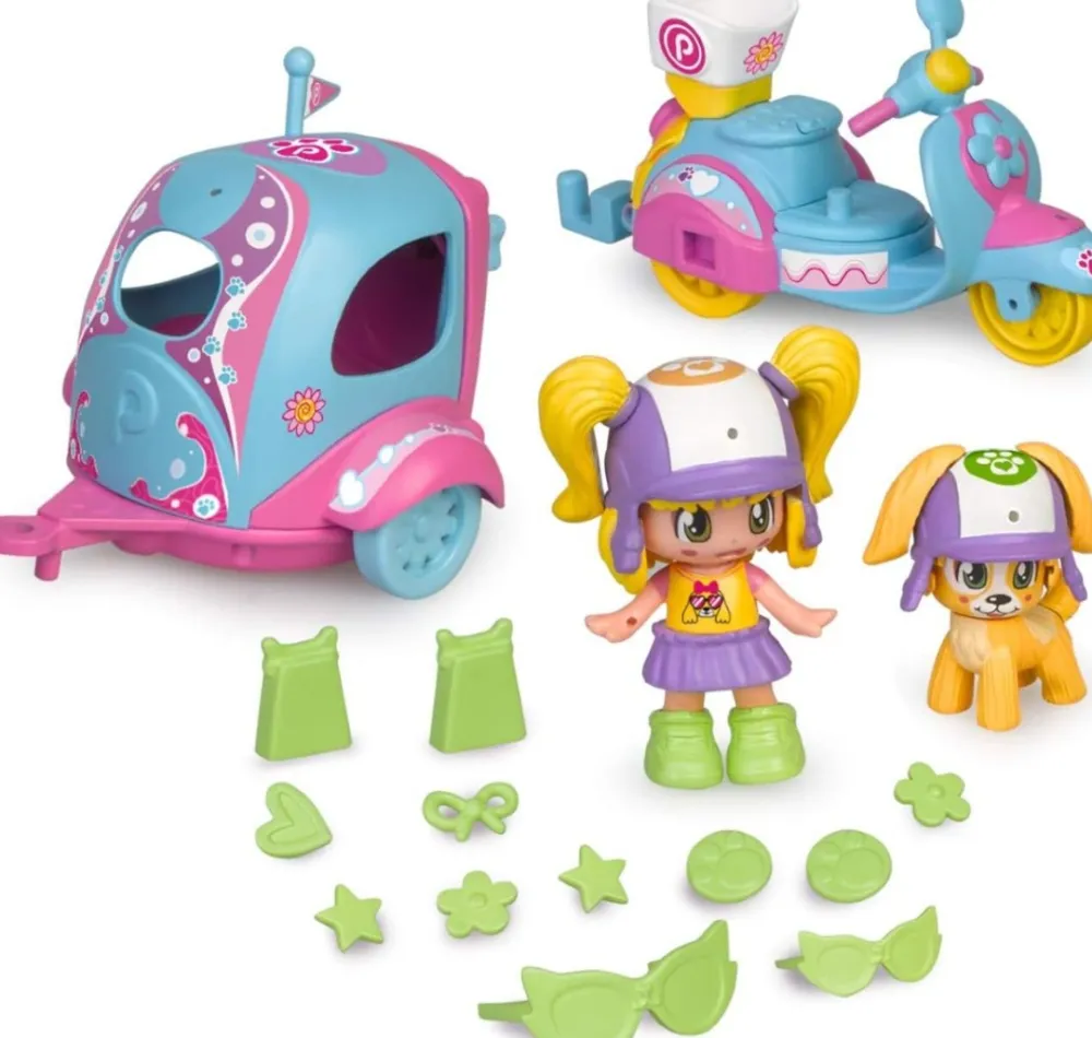 Outlet Pinypon Puppy Motorbike de Famosa