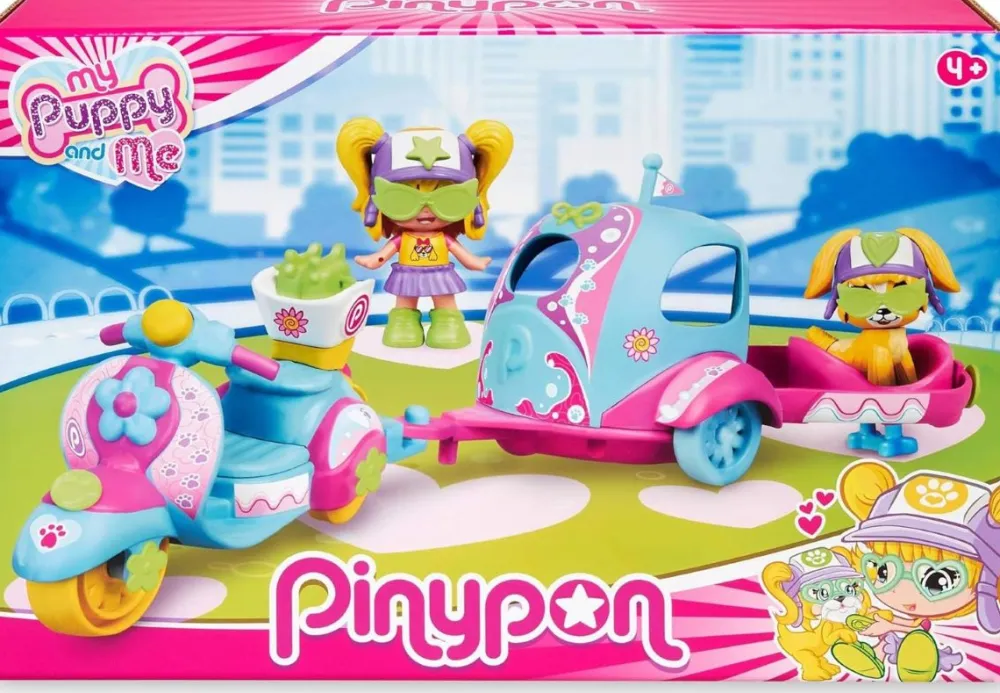 Outlet Pinypon Puppy Motorbike de Famosa