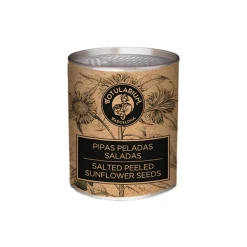 Pipas peladas saladas Botularium - Pack de 10 latitas minibar