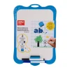 Pizarra blanca rígida con borrador y rotuladores