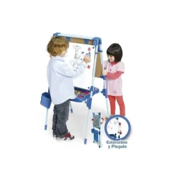 New Fábrica de Juguetes Pizarra Comby Magnética Infantil Reversible