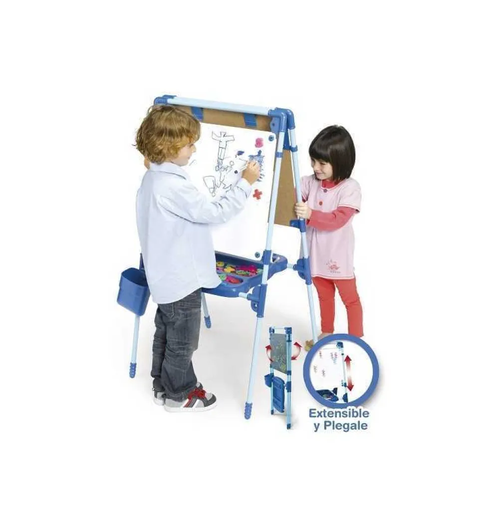 New Fábrica de Juguetes Pizarra Comby Magnética Infantil Reversible