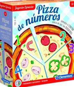 Hot Clementoni Pizza de números. Jugando aprendo