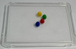 Placa transparente para pinchos / mosaicos ( 1 unidad )