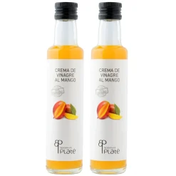 Platé Crema de vinagre Mango 2x25 cl.