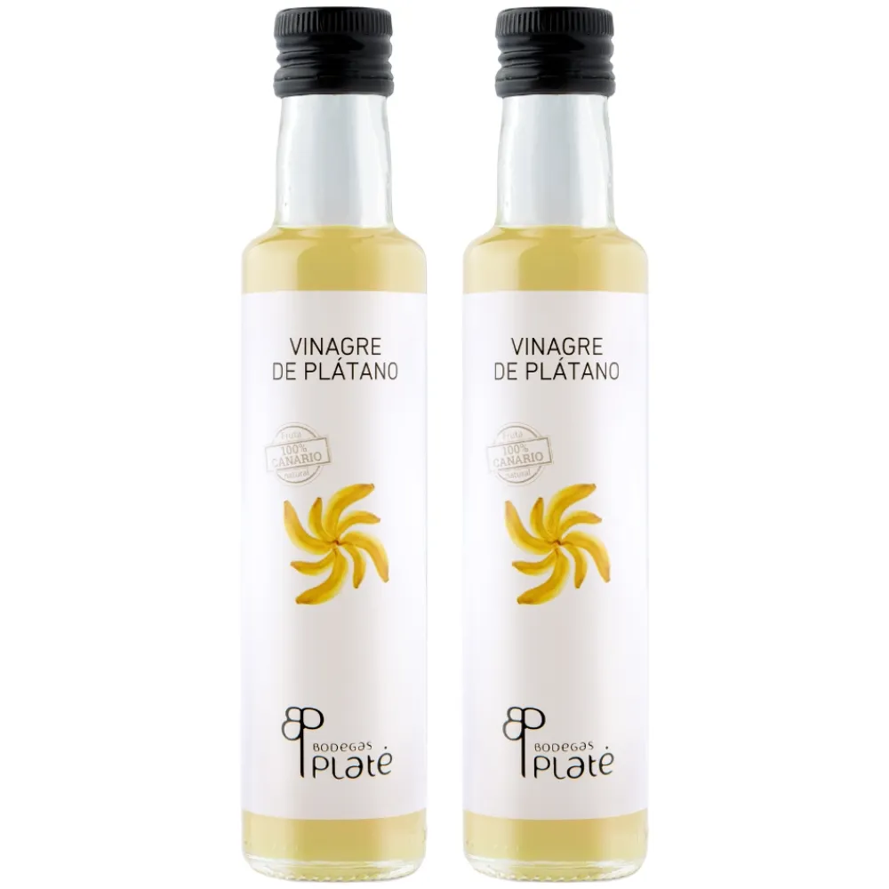 Hot Bodegas Platé Platé Vinagre de Plátano 2x25 cl.