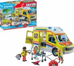 Playmobil Ambulancia con luz y sonido 71202
