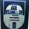 Porta pasaporte R2 D2 de Star Wars Azul - Oficial