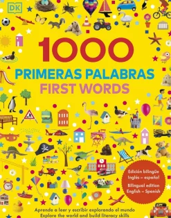 Discount DK 1000 primeras palabras. First words. Aprende a leer y escribir explorando el mundo. Edición bilingüe Inglés-Es