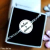 Pulsera Amigas X Siempre De Plata De Ley