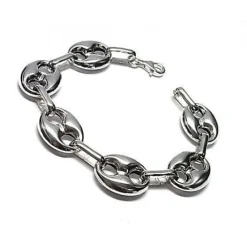 Online Pulsera Calabrote Mediano De Plata De Ley