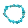 Discount Creatulote Pulsera Chip elástica Howlita Turquesa