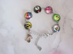 Clearance Che Carino Art Pulsera de acero inoxidable ''Gatos''