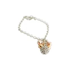 Pulsera de eslabones Llamador de Ángeles con cascabel