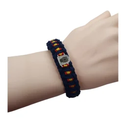 Pulsera del Cuerpo Nacional de Policía en Plata