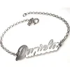 Pulsera De Plata Con Nombre