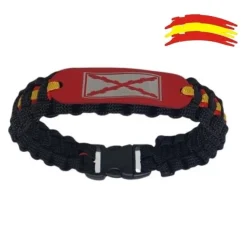 Pulsera España. Bandera Cruz de Borgoña