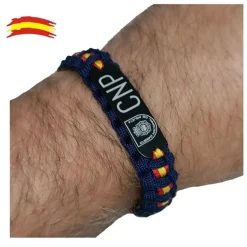 Pulsera España. Cuerpo Nacional de Policía, escudo metopa