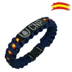 Pulsera España. Cuerpo Nacional de Policía, escudo metopa