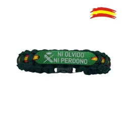 Best PCMaes Pulsera España Guardia Civil con escudo. Ni Olvido ni Perdono