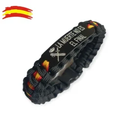 PCMaes Pulsera España Guardia Civil con escudo. La Muerte no es el Final