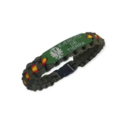 Hot PCMaes Pulsera España paracord escudo Ejército de Tierra Verde