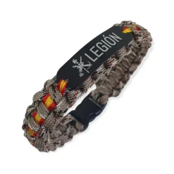 Pulsera España paracord escudo Legión Árida