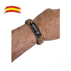 Pulsera España paracord escudo Legión Árida