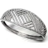 Pulsera Fiesta De Plata Rodiada Con Circonitas Microengastadas