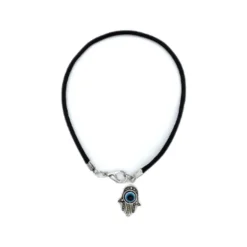 Sale Creatulote Pulsera Mano de Fátima con ojo turco. Cola de ratón