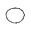 Pulsera mineral Labradorita de 4 mm de diámetro / bola