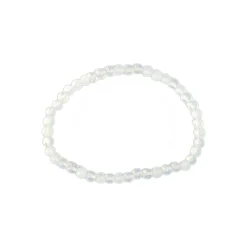 Outlet Creatulote Pulsera mineral Opalina de 4 mm de diámetro / bola