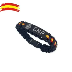 Online PCMaes Pulsera Paracord. Cuerpo Nacional de Policía de España