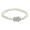 Pulsera Plata Perla Cultivada Y Circonitas