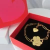 Pulsera reversible de acero '' mamá ''