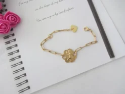Pulsera reversible de acero '' mamá ''