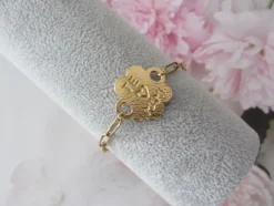 Pulsera reversible de acero '' mamá ''