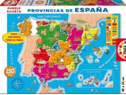 Puzle provincias de España 150 piezas