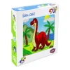 Puzle vertical Diplodocus - caja de 32 piezas