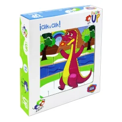 Game Movil Puzle vertical Dragón rosa - caja de 32 piezas