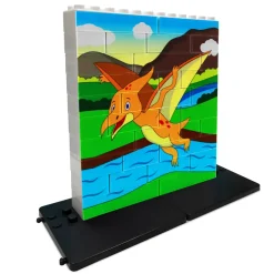 Game Movil Puzle vertical Pterodáctilo - caja de 32 piezas